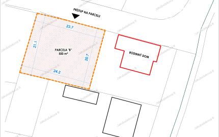 Predaj stavebnej parcely v Nižnej Kamenici