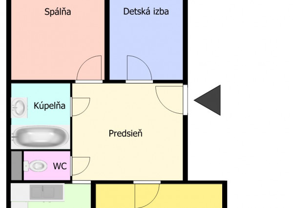 Predaj 3- izb. bytu v Bardejove - Predaný