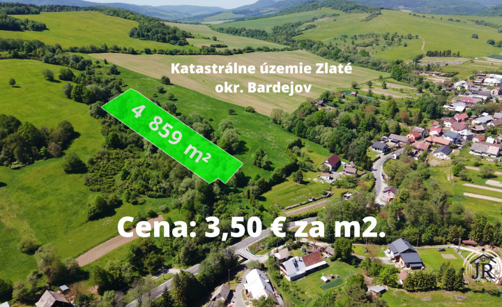 Zlatá investičná príležitosť v k. ú. Zlaté – dve parcely za výbornú cenu! - fotografia 1
