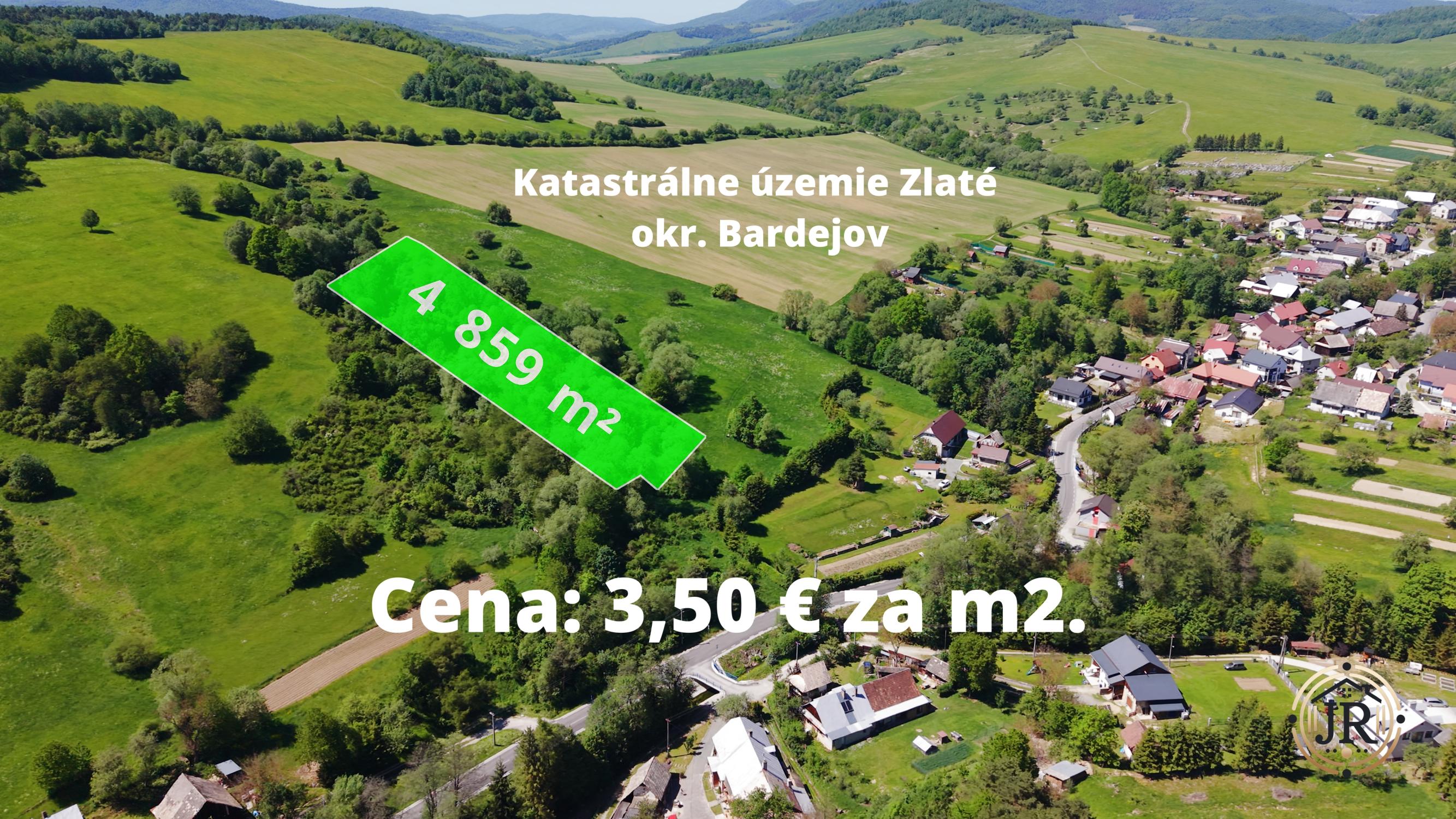 Zlatá investičná príležitosť v k. ú. Zlaté – dve parcely za výbornú cenu!